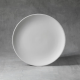 Ceramic Bisque Coupe Dinner Plate